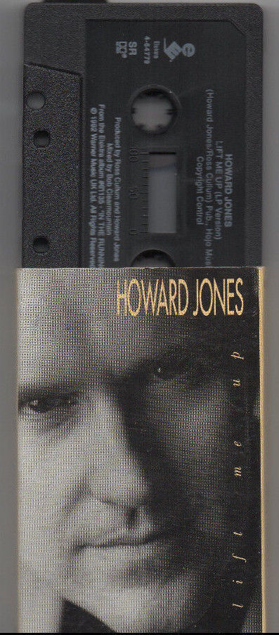 Howard Jones-Lift Me Up 1992 CASSETTE SINGLE - $1.09
