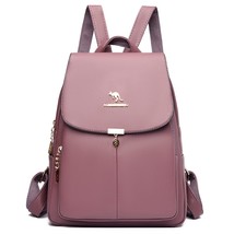 Fashion Women Backpack Luxury Designer Ladies Anti-theft Backpack Soft Leather S - £39.72 GBP