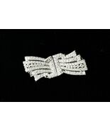 18k White Gold and Platinum Diamond Double Clip/Brooch TDW = 5.10 ct - $350,421.77 MXN