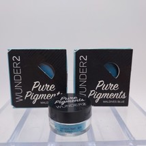 LOT OF 2-Wunder2 Pure Pigments Eyeshadow MADIVES BLUE Full Size NIB - £8.53 GBP