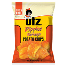 Utz Quality Foods Bar-B-Q Flavored Potato Chips, 14 Count Single Serve Bags - £38.19 GBP