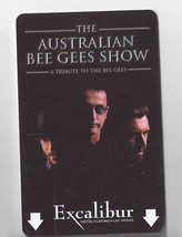 THE AUSTRALIAN BEE GEES @ EXCALIBUR Las Vegas ROOM KEY - £3.09 GBP