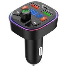 Dyhjp Bluetooth FM Transmitter Car Bluetooth 5.0 Car MP3 Player Radio Adapter - £110.63 GBP