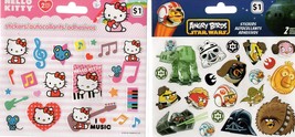 Fun Stickers - 2 Pack - Hello Kitty / Angry Birds Star Wars - £1.62 GBP