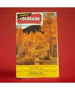 Colorful Colorado Vintage 1954 Travel Brochure Booklet Map Fold Out 50s ... - $12.95