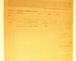 Vintage Pennsylvania Railroad Company Invoice April 12 1923 - £10.05 GBP