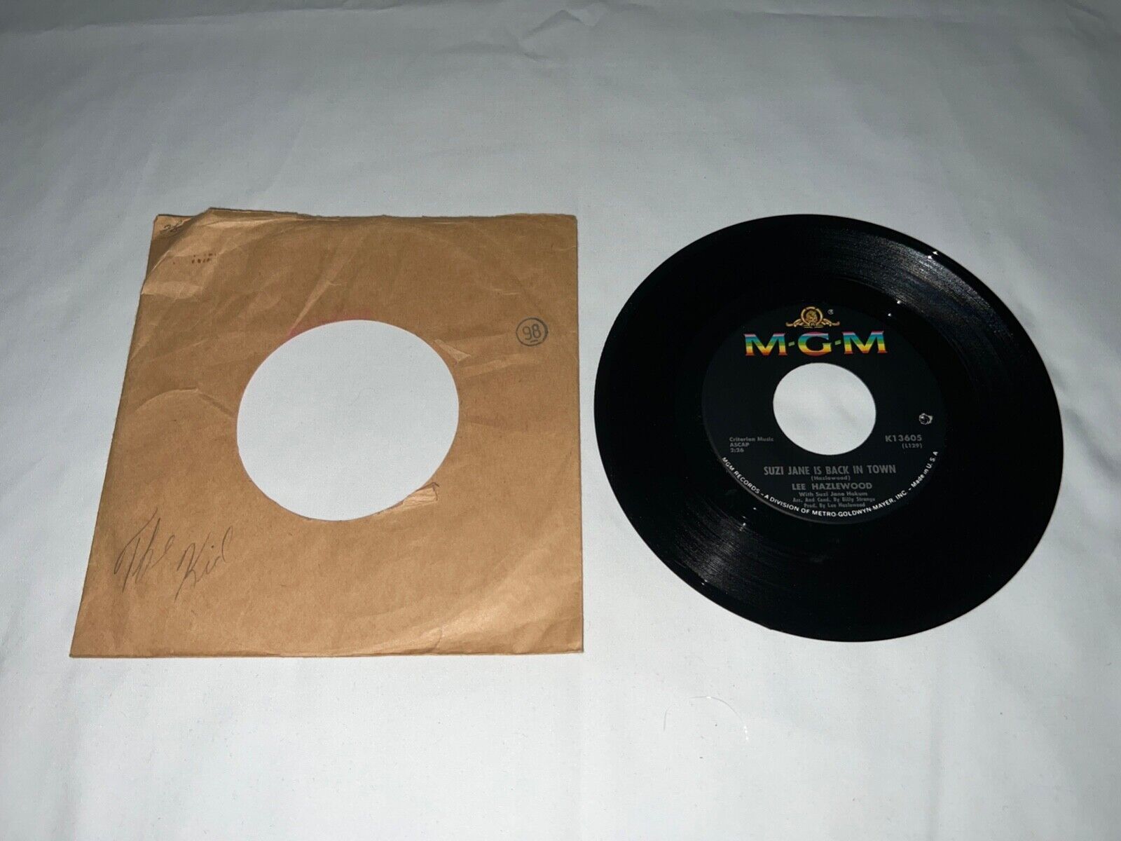 Lee Hazlewood - The Old Man And His Guitar / Suzi Jane Is Back In Town 4... - $11.87