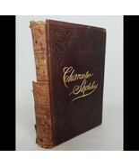 Antique Leather Bound Gold Book Character Sketches Morality George Lofto... - $2,843.31 MXN