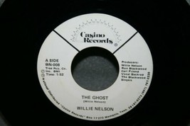 Willie Nelson The Ghost / Go Away 45 C ASIN O Wn 008 Reissue Label Rare mp3 - £7.95 GBP