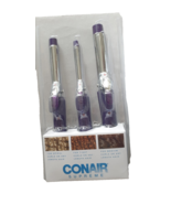 Conair Supreme Collection CB433 Triple Value Pack Curling Irons 5&quot;, .75&quot;... - $23.19 CAD