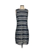 Belle Badgley Mischka Blue White Lace Striped Cocktail Party Dress Size 12 - $36.99