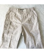 Royal Robbins Tan Khaki Tactical Cargo Pants 100% Cotton - Men&#39;s Size 34... - $37.95