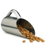 Dog Food Scooper Matte Finish Stainless Steel Easy Way to Scoop Kibble 1... - $21.75+