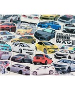 25pc Honda Civic Type R Ek9 EP3 FD Vinyl Stickers for JDM fan - $10.86 CAD