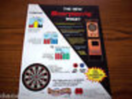 Merit Pub Time Scorpion Target Darts Arcade Game Machine Flyer Vintage Retro - £15.61 GBP