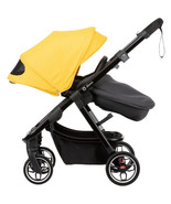 Diono Excurze Stroller with Narrow Fit and Compact Fold, Yellow Sulphur - £314.75 GBP