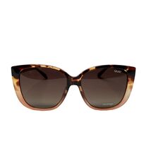 Quay Australia Ever After Sunglasses Tortoise Fade Brown Polarized - $83.16
