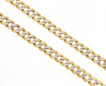 6mm Unisex Chain 10kt Yellow Gold 413591 - £303.89 GBP