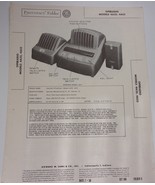 Vintage PhotoFact Operadio Models 4A35 4A55 Instructions 1950 - $6.84 CAD