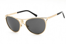 VERSACE VE2237 100287 Gold/Dark Grey 57-19-140 Sunglasses New Authentic - £102.42 GBP