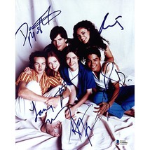 That 70s Show Mila Kunis Ashton Kutcher Signed 8x10 Cast Photo Beckett Autograph - £786.94 GBP