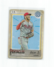 Bryce Harper (Phillies) 2021 Topps Gypsy Queen Pentacles Insert Card #TOD-14 - £5.34 GBP