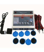 Physiotherapy Combo Machine Tens 4 Channel + Ultrasound Therapy 1 Mhz  - £233.88 GBP