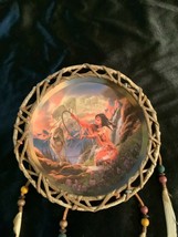 Bradford Exchange Spiritmaster LTE. A5768 Sacred Circles Hanging Wall Plate - $22.00