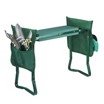 Garden Kneeler and Seat, Support Up to 300 lbs, Foldable Garden Stool wi... - $2,693.46 MXN