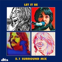 The Beatles - Let It Be - DTS 5.1 Surround CD With 10 Bonus Tracks  What Is Life - £12.64 GBP