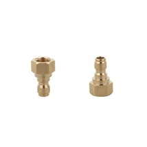High Pressure Washer 1/4&quot; Quick Connect Coupler Adapter Colorless - £10.64 GBP