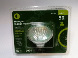 Home Depot Halogen Indoor Flood MR16 50 Watt Bright White Accent  - $3.99