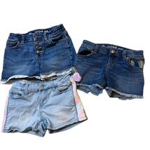 Cat &amp; Jack Girls Sparkly Sequin Shorts Sz M 7/8 Set of 3 - $20.07 CAD
