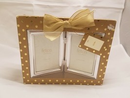 Vintage Fetco Home Decor Gifts to Go: Silver Folding Picture Frame (3 1/... - $13.59