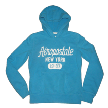 Aeropostale Blue Hoodie Hooded Sweatshirt Woman Size M - £11.58 GBP