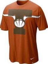 Texas Longhorns Basketball aerograghic t-shirt Nike new with tags Hook em Horns - £20.49 GBP