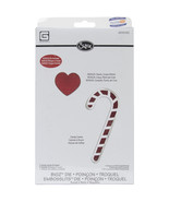Sizzix Bigz With Bonus Embosslits Die Candy Canes and Heart By Basicgrey - $58.89 CAD