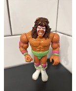 Vintage Ultimate Warrior WWF Hasbro Titan Sports Wrestling Figure 1990 - £7.86 GBP