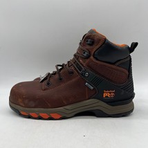 Timberland Pro Hypercharge Womens Brown Black 6&quot; Waterproof Work Boots Size 8.5M - £43.50 GBP