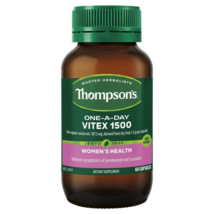 Thompson's One-a-day Vitex 1500mg - 60 Capsules NEW - $90.23