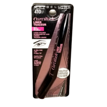 Maybelline Curvitude Curved Pen Black Liquid Eye Liner Traceur Fine Line #410 - $6.92