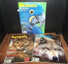 3  Animals Magazines - 1992/Volume 125 Numbers 4, 5, 6 - £5.80 GBP