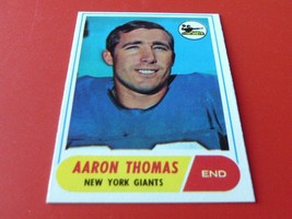 1968 Topps # 109 Aaron Thomas Giants Near Mint / Mint Or Better !! - £23.89 GBP