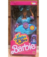 Vintage 1990 Mattel Barbie Doll Lights &amp; Lace Teresa #9727 SEALED Fast S... - €102,32 EUR