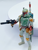 Sta Wars Boba Fett Vintage Action Figure Power of the Force 1995 Kenner Complete - £4.50 GBP