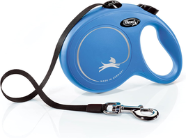 New Classic Retractable Dog Leash (Tape), 16 Ft, Large, Blue - $64.34