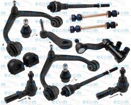 Front End Kit GMC Sierra 2500 HD SLE 6.6L Upper Arms Tie Rods Ends Sway ... - £355.35 GBP