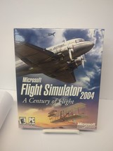 Microsoft Flight Simulator 2004 / A Century of Flight PC CD-ROM 4 Disc NIB - £7.68 GBP