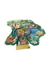 LE OLD Disney Pin Set  Animal Kingdom Park Puzzle Map WDW Cast Member Atlas - $144.91