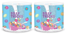 Goose Creek Cereal Silly Tricks Scented  3 Wick Candle 14.5 oz x2 - £28.52 GBP